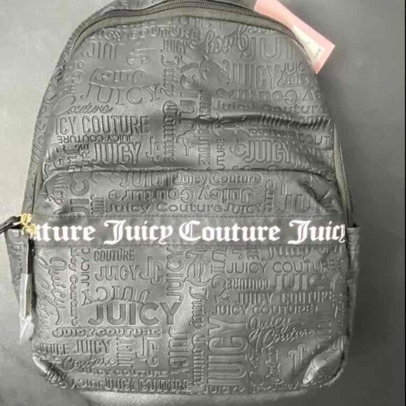 NWT  embossed Juicy Couture backpack. main image 4